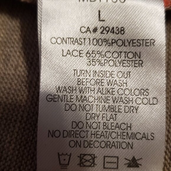 MISS Me Mixed Media Knit Stripe Pullover - Coral - Picture 9 of 11